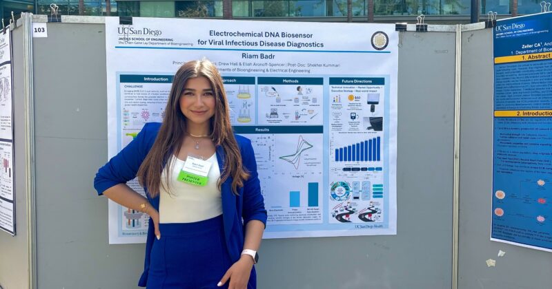 Riam presents at Research Expo