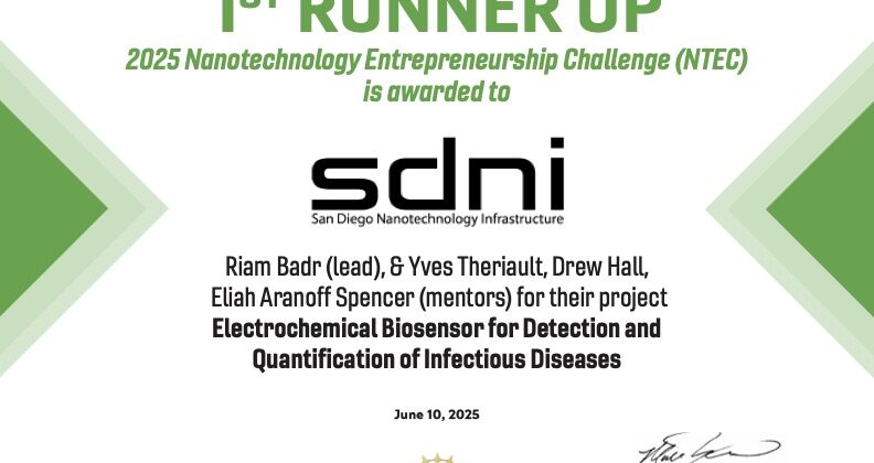 Congratulations, Riam!